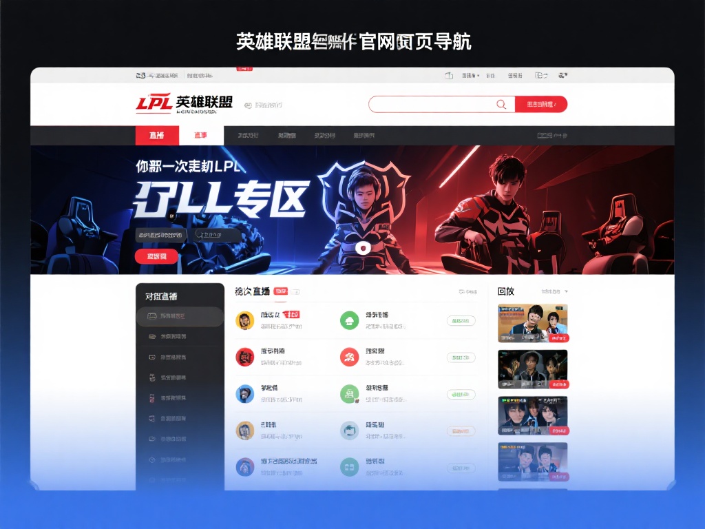 英雄联盟官网在线直播观看LPL联赛最新动态与精彩赛事